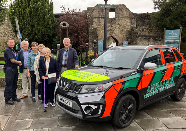The League Of Friends Of Ludlow ambulance